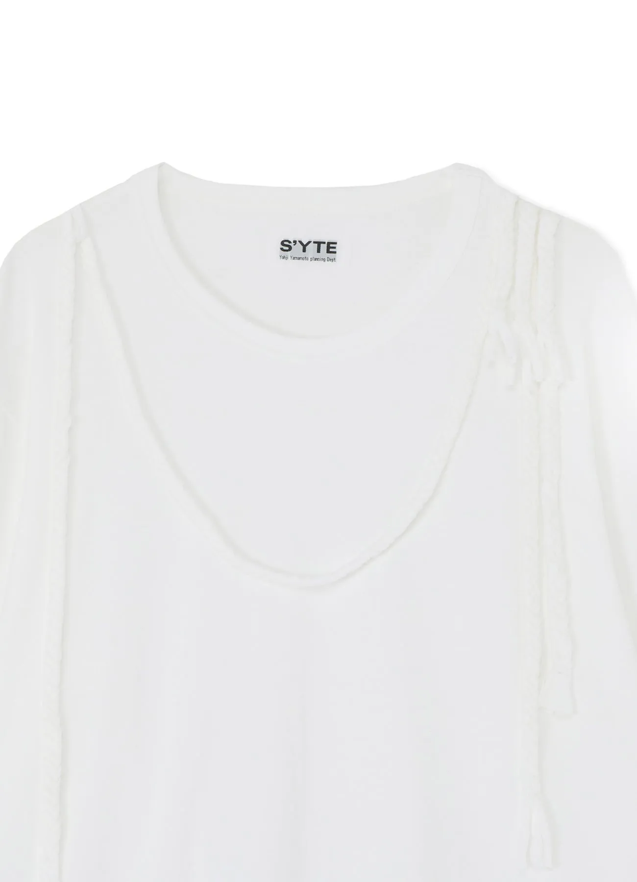 40/2 JERSEY BRAIDED T-SHIRT