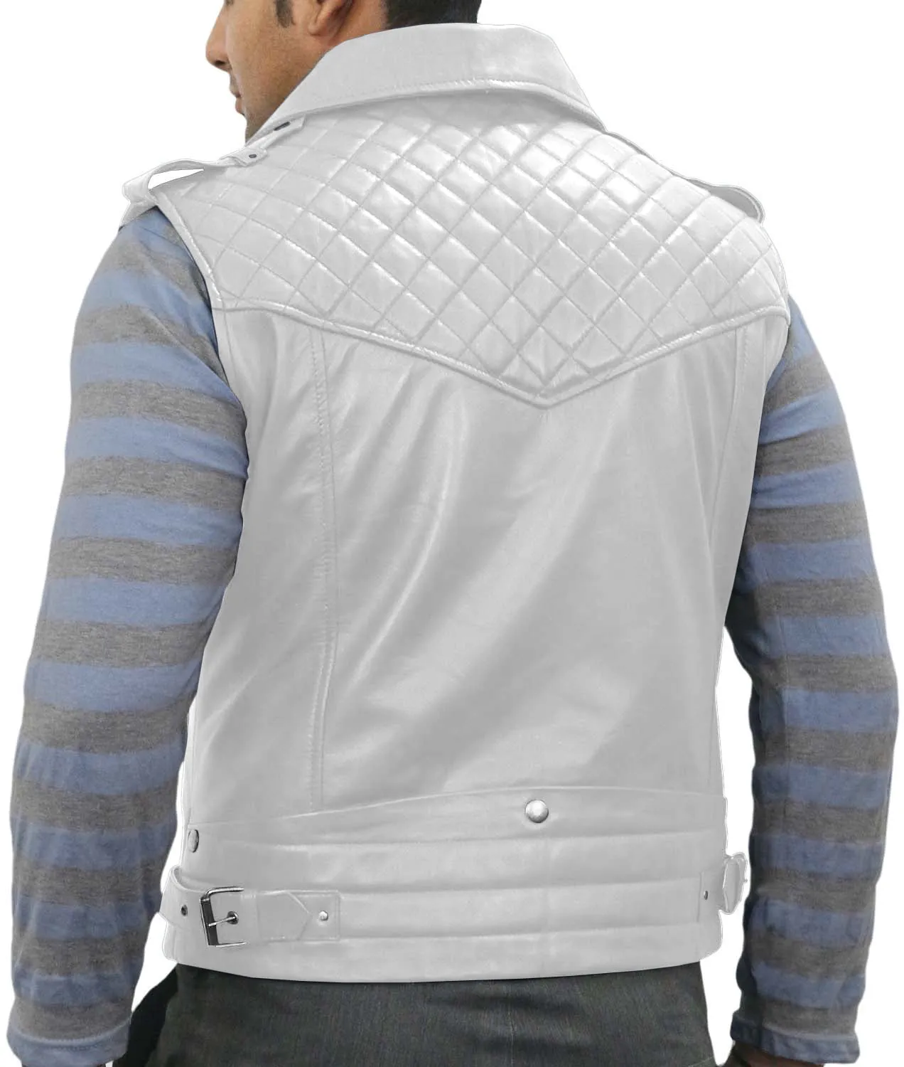 Aeloria Leather Motorcycle Vest