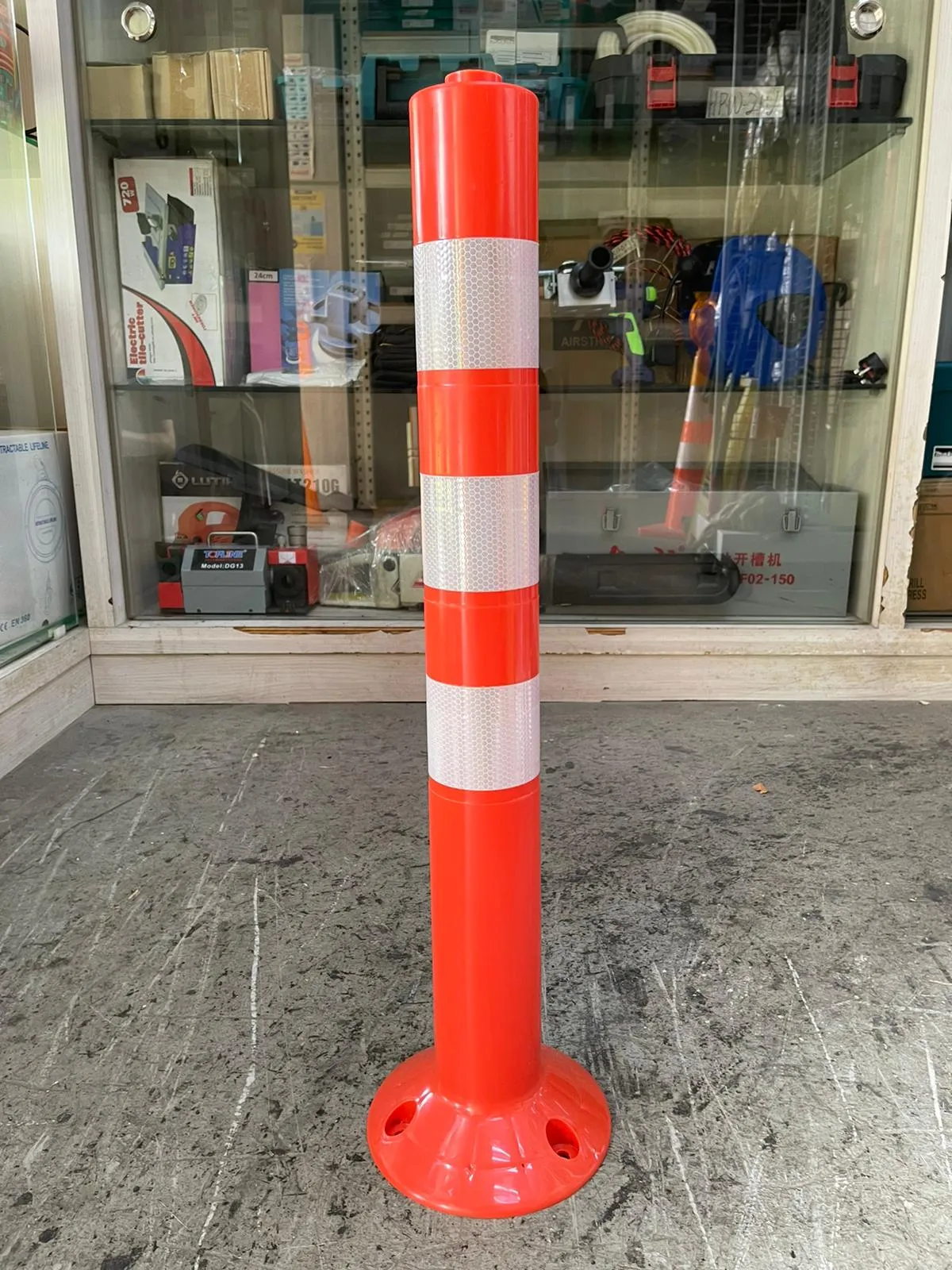 Aiko Plastic Flexible Bollard 75Cm #7204 | Model : CONE-7204