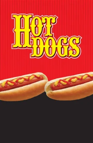 Aluminum Two Sided Panel "Hot Dogs" for Flexible Curb Sign