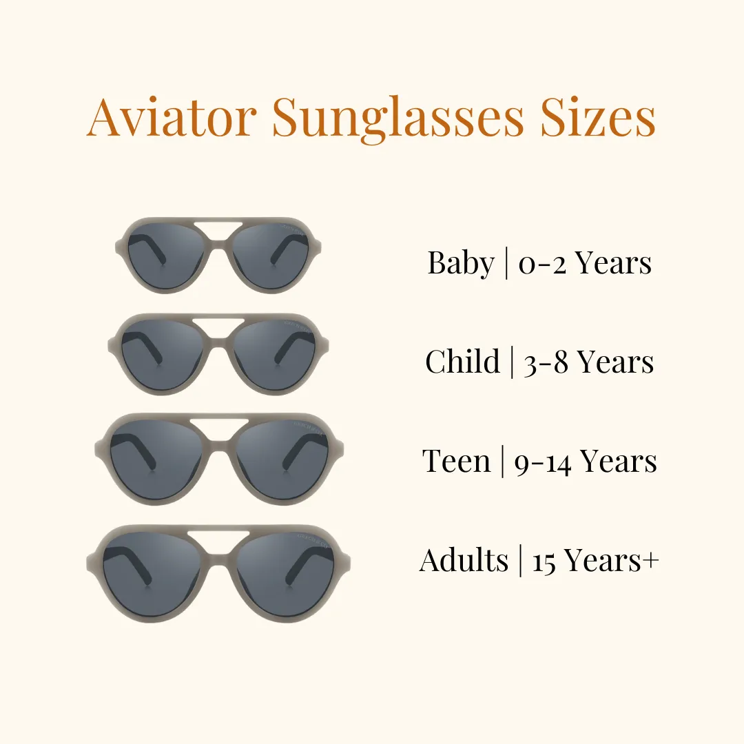 AVIATOR : SEMI-BENDABLE & POLARIZED SUNGLASSES | FOG