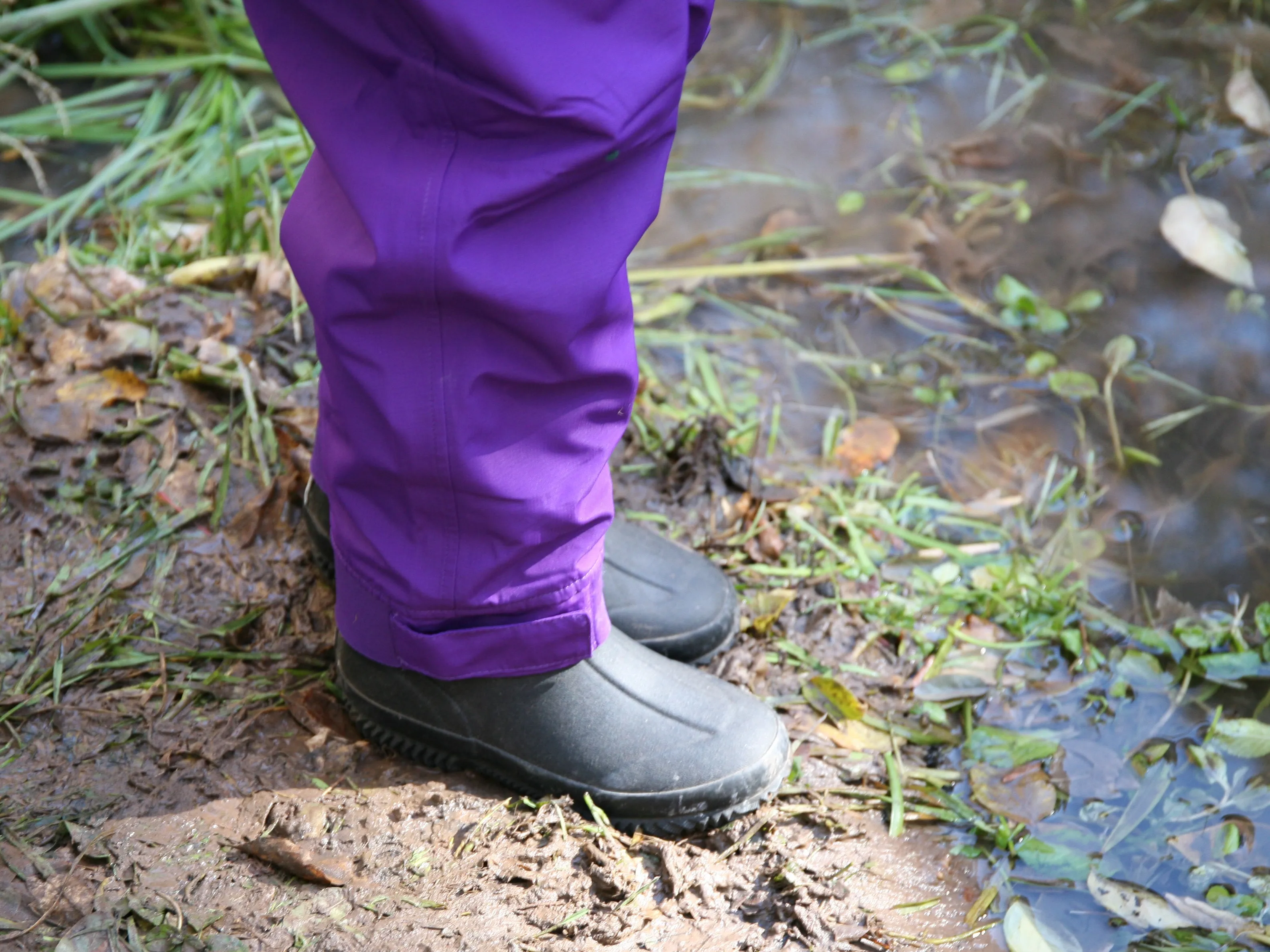 Black Neoprene Rain/Snow Boots