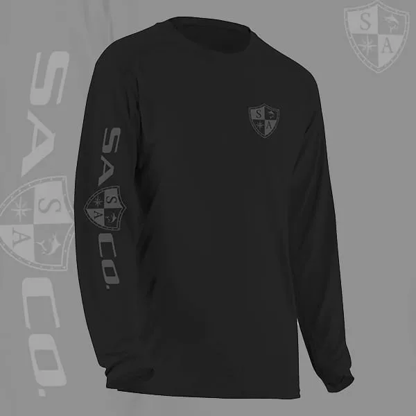 Blackout Long Sleeve Cotton | Small Shield