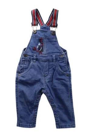 Catimini Embroidered Long Overalls 6-12M