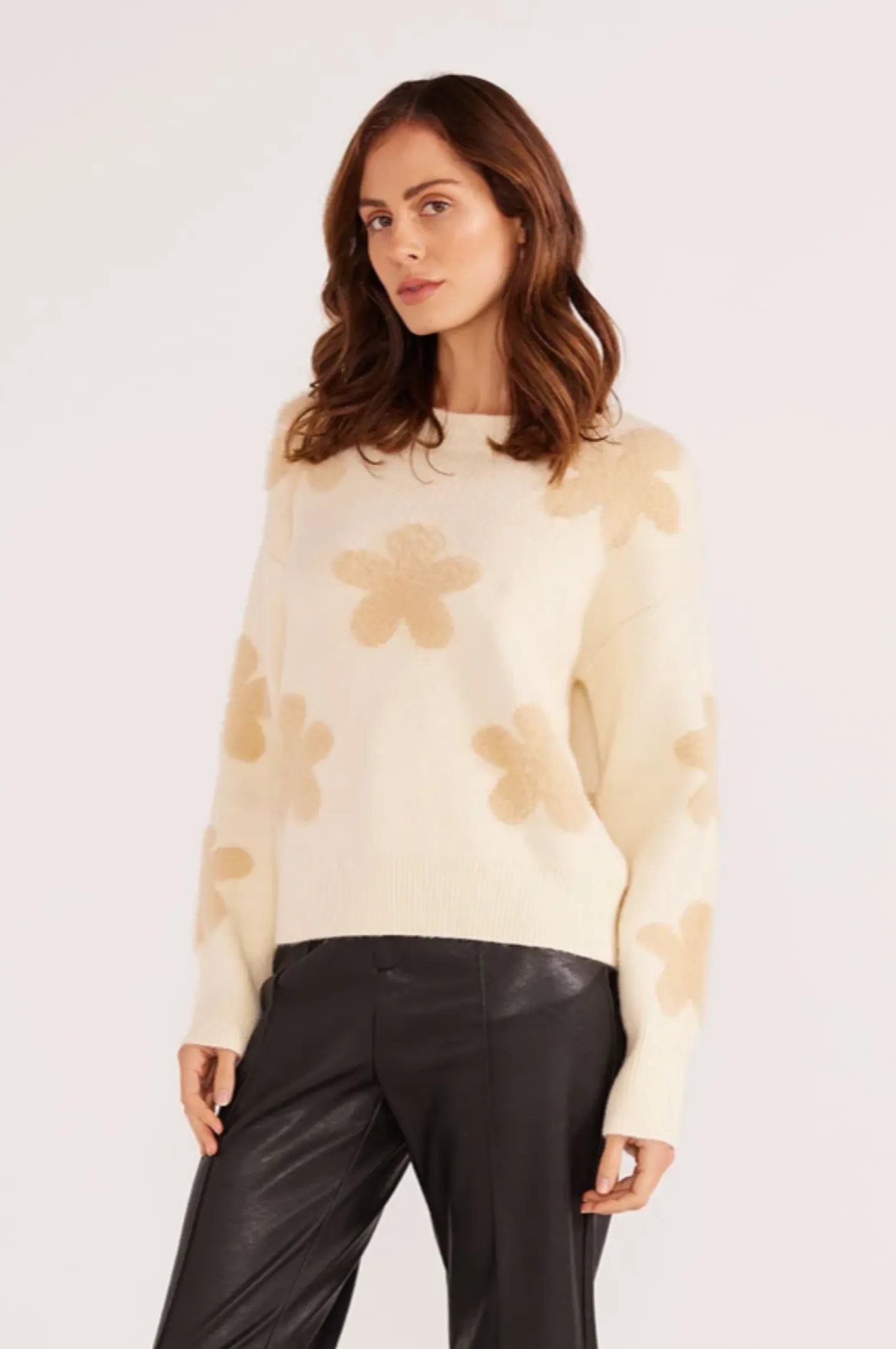 Daisy Fluffy Knit Jumper