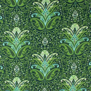 Digital Printed Twill - PRIYA - 008 - Green