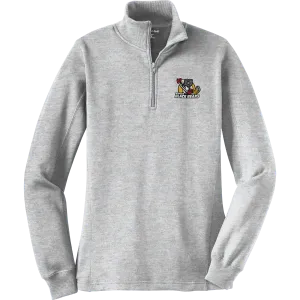 Dupage Black Bears Ladies 1/4-Zip Sweatshirt