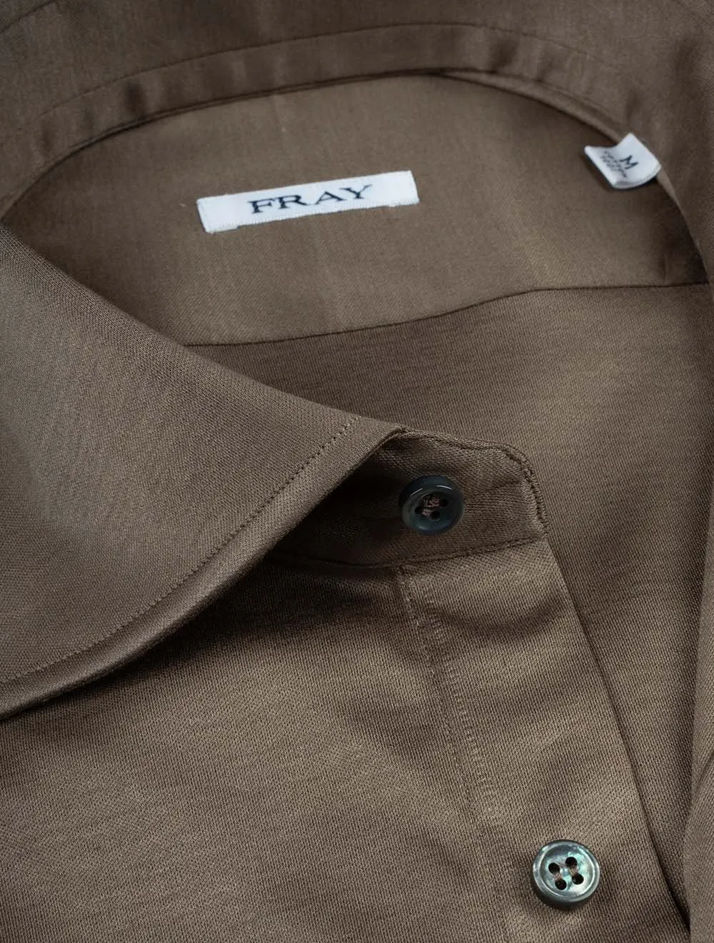 FRAY Arizona Soft Buttondown Shirt Brown