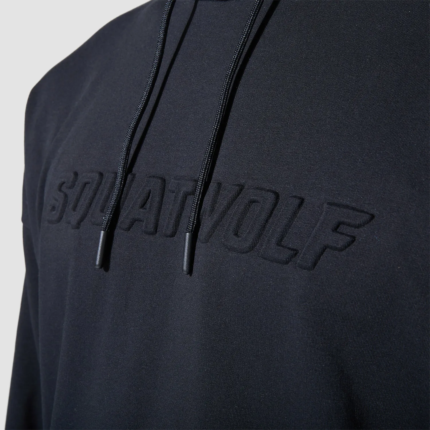 Graphic Wordmark Hoodie - Black