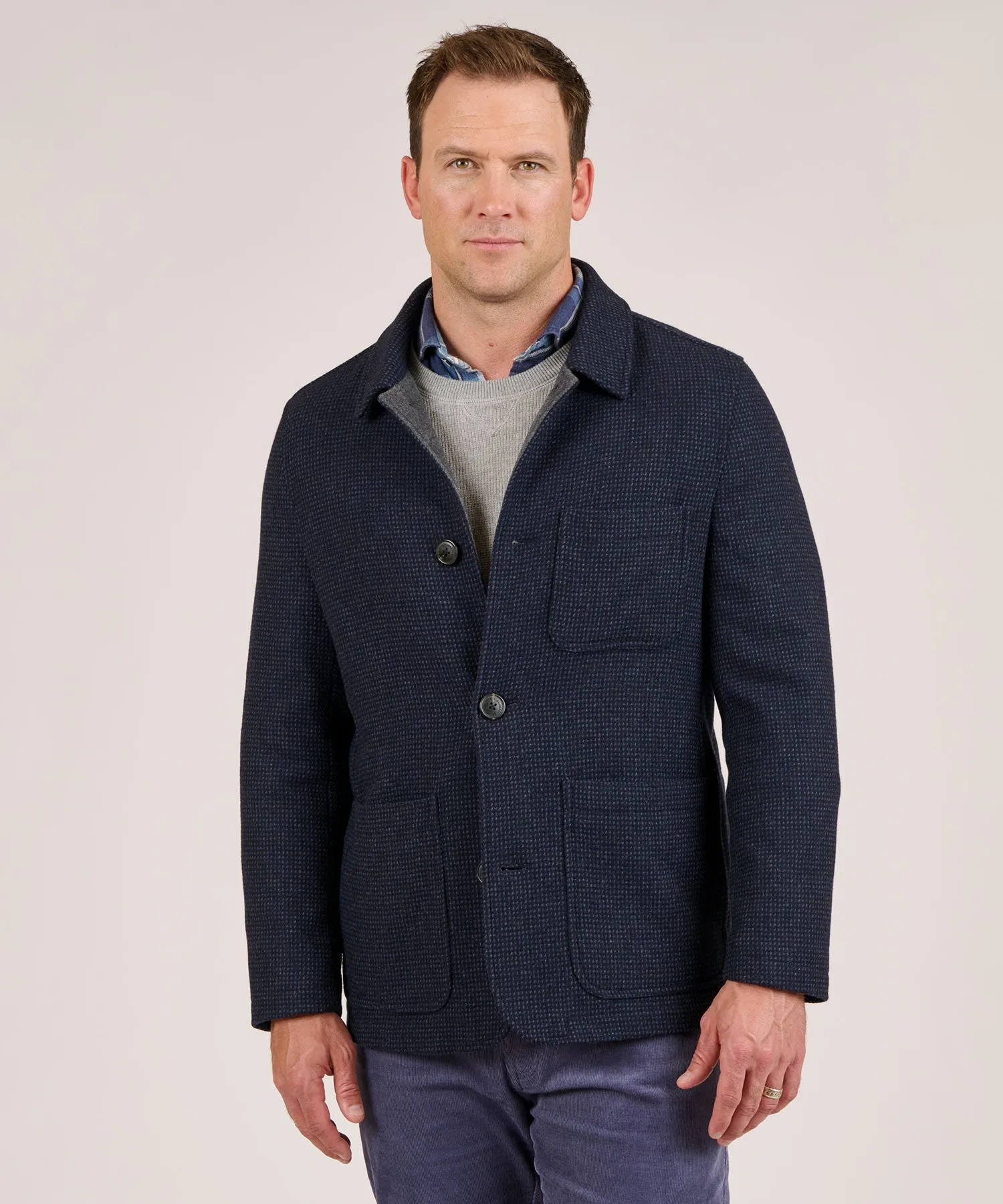 Hart Schaffner Marx Wool Chore Jacket