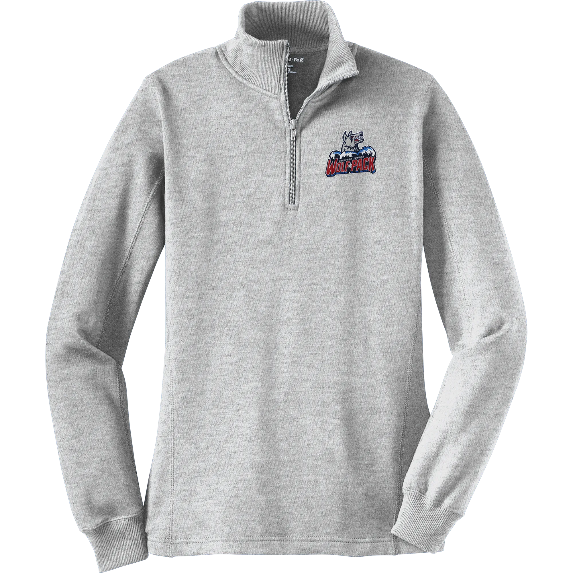 Hartford Jr. Wolfpack Ladies 1/4-Zip Sweatshirt