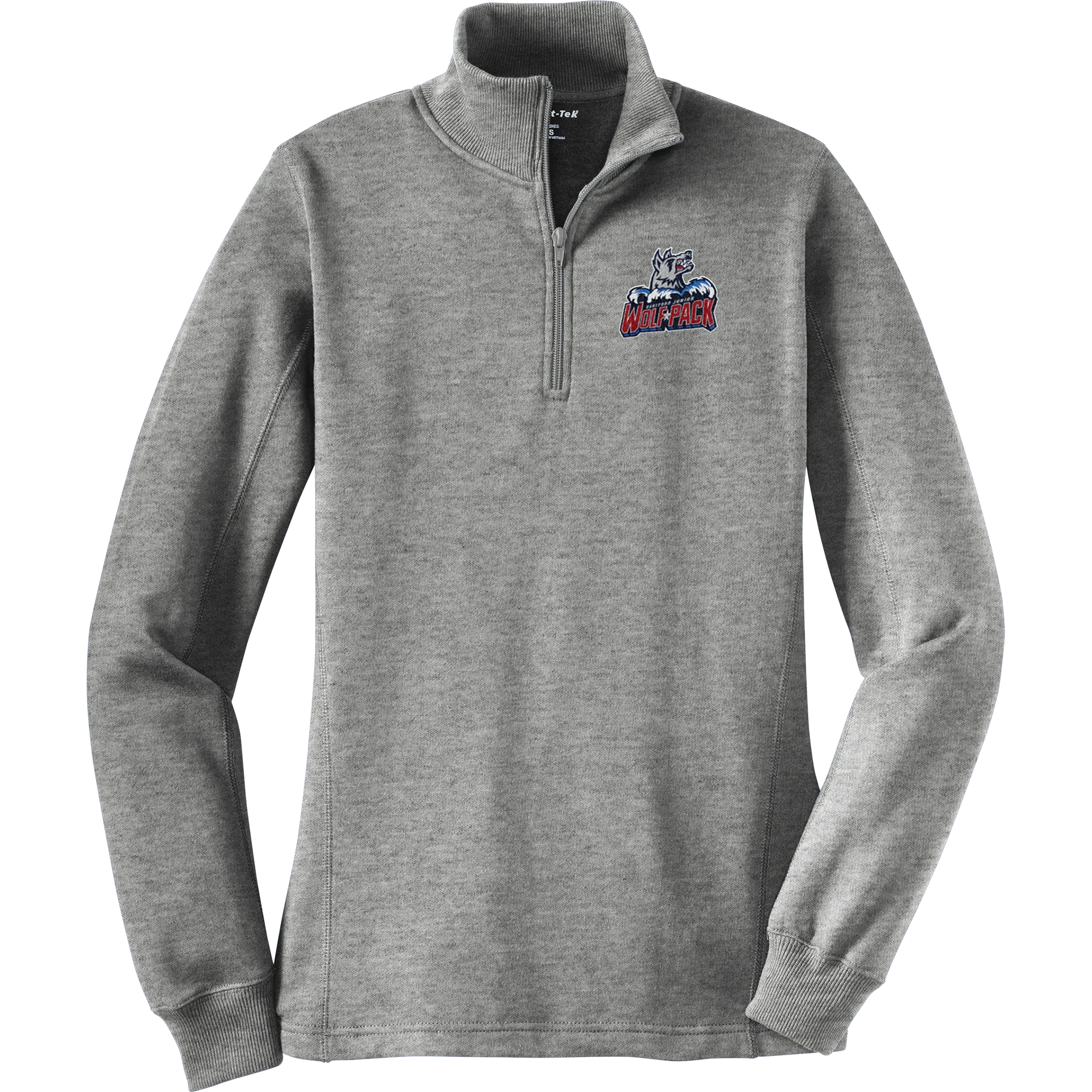 Hartford Jr. Wolfpack Ladies 1/4-Zip Sweatshirt