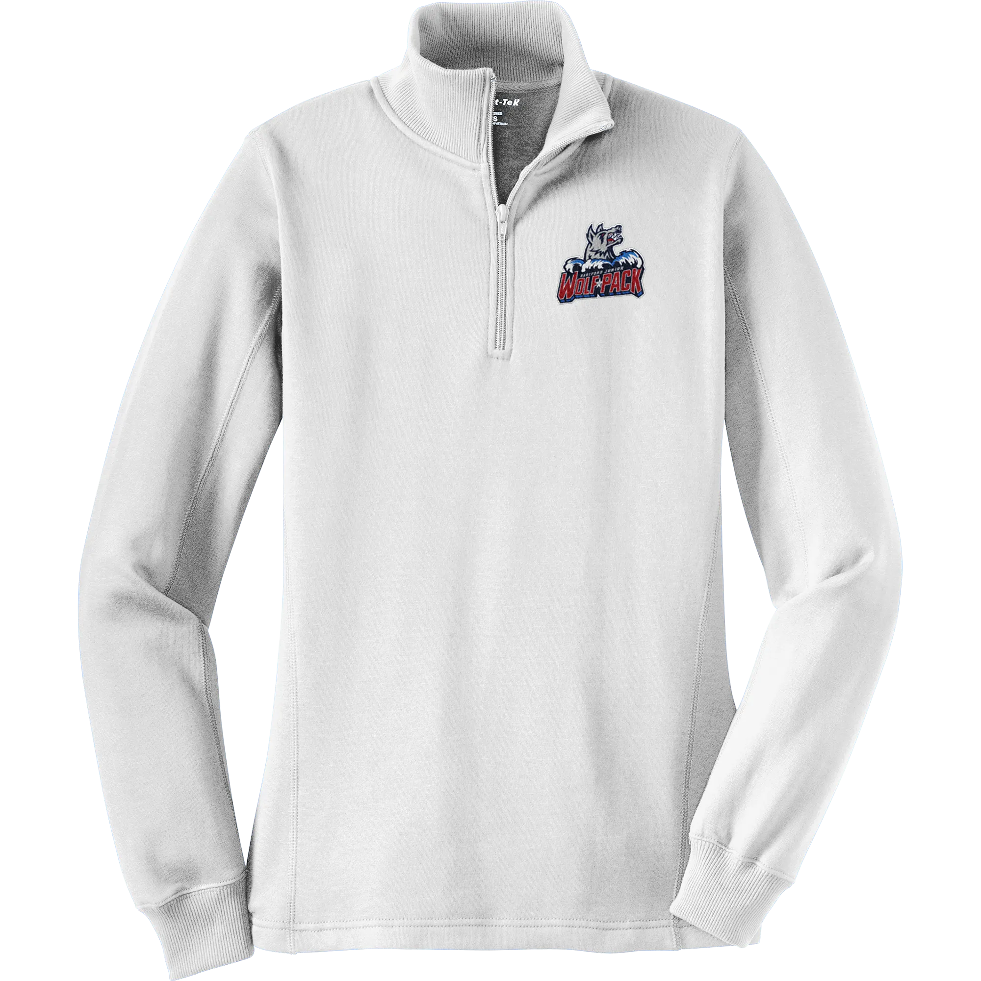 Hartford Jr. Wolfpack Ladies 1/4-Zip Sweatshirt