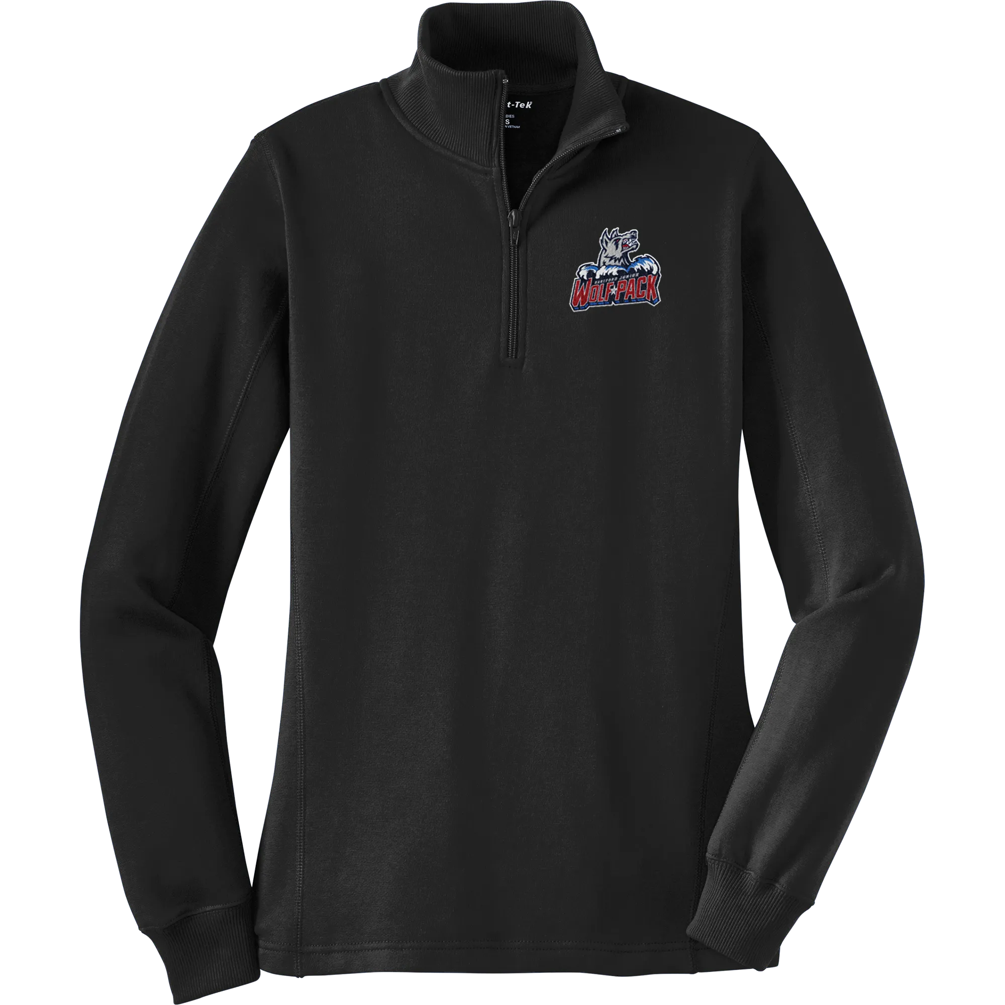 Hartford Jr. Wolfpack Ladies 1/4-Zip Sweatshirt