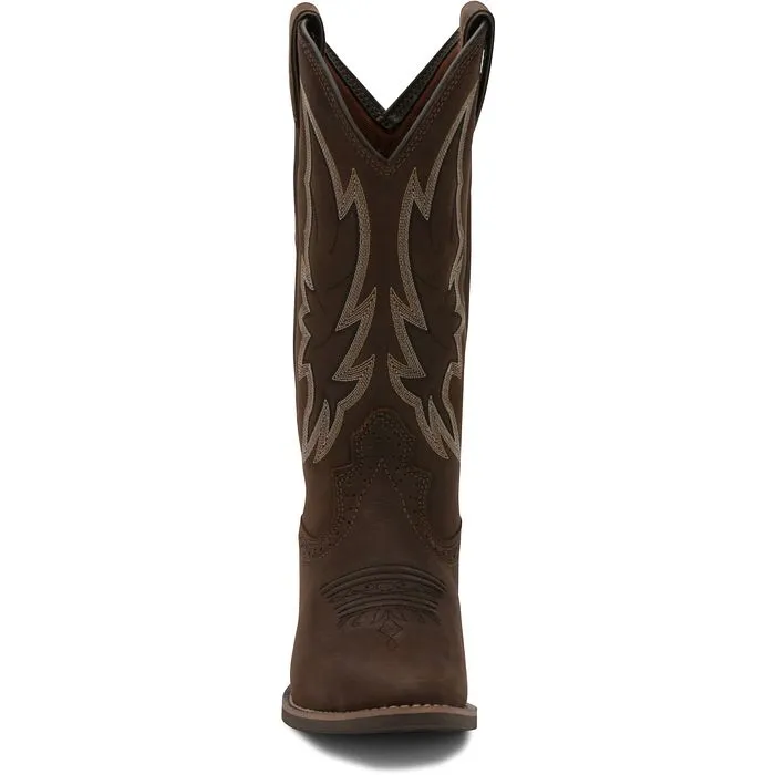 Justin Boots Women'S Carlita Rodeo Chocolate B Square Boot