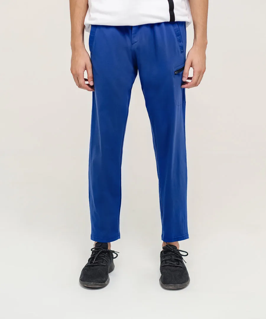 Men's Coated Zip Tapered Pants