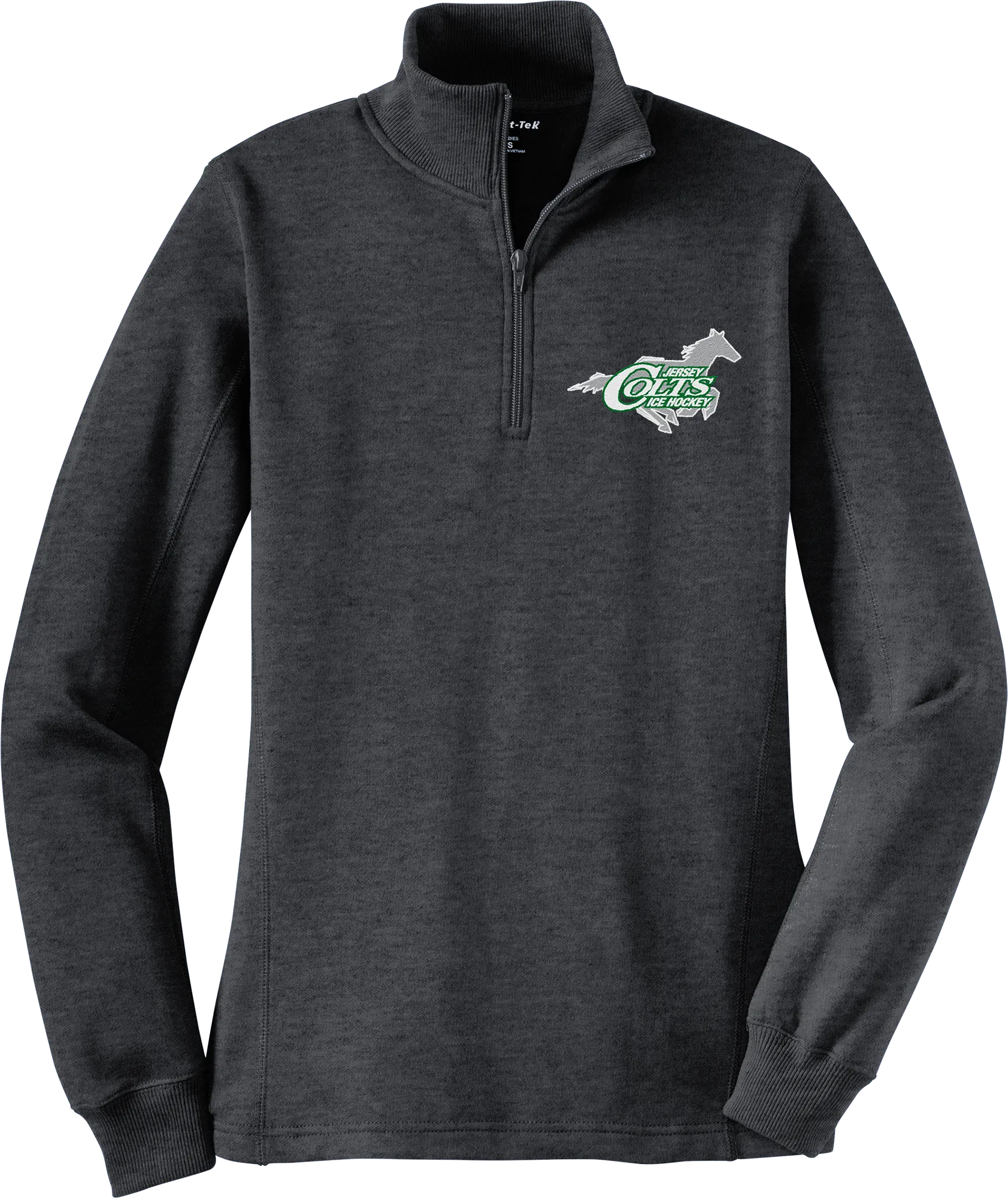 NJ Colts Ladies 1/4-Zip Sweatshirt