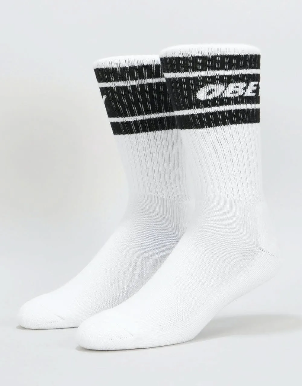 Obey Cooper II Socks - White/Black