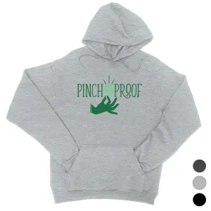 Pinch Proof Clover Unisex Pullover Hoodie For St Patrick's Day