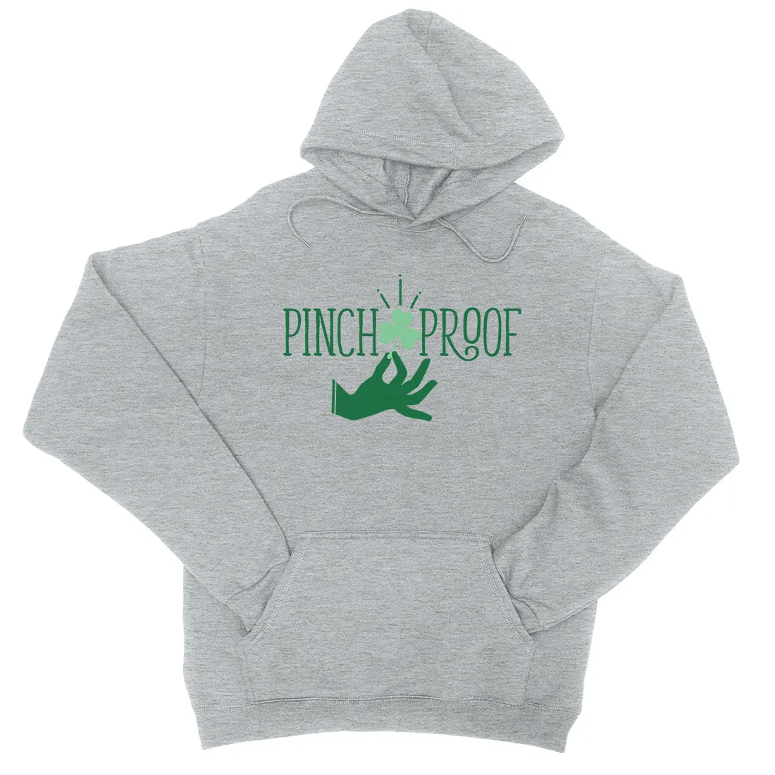 Pinch Proof Clover Unisex Pullover Hoodie For St Patrick's Day