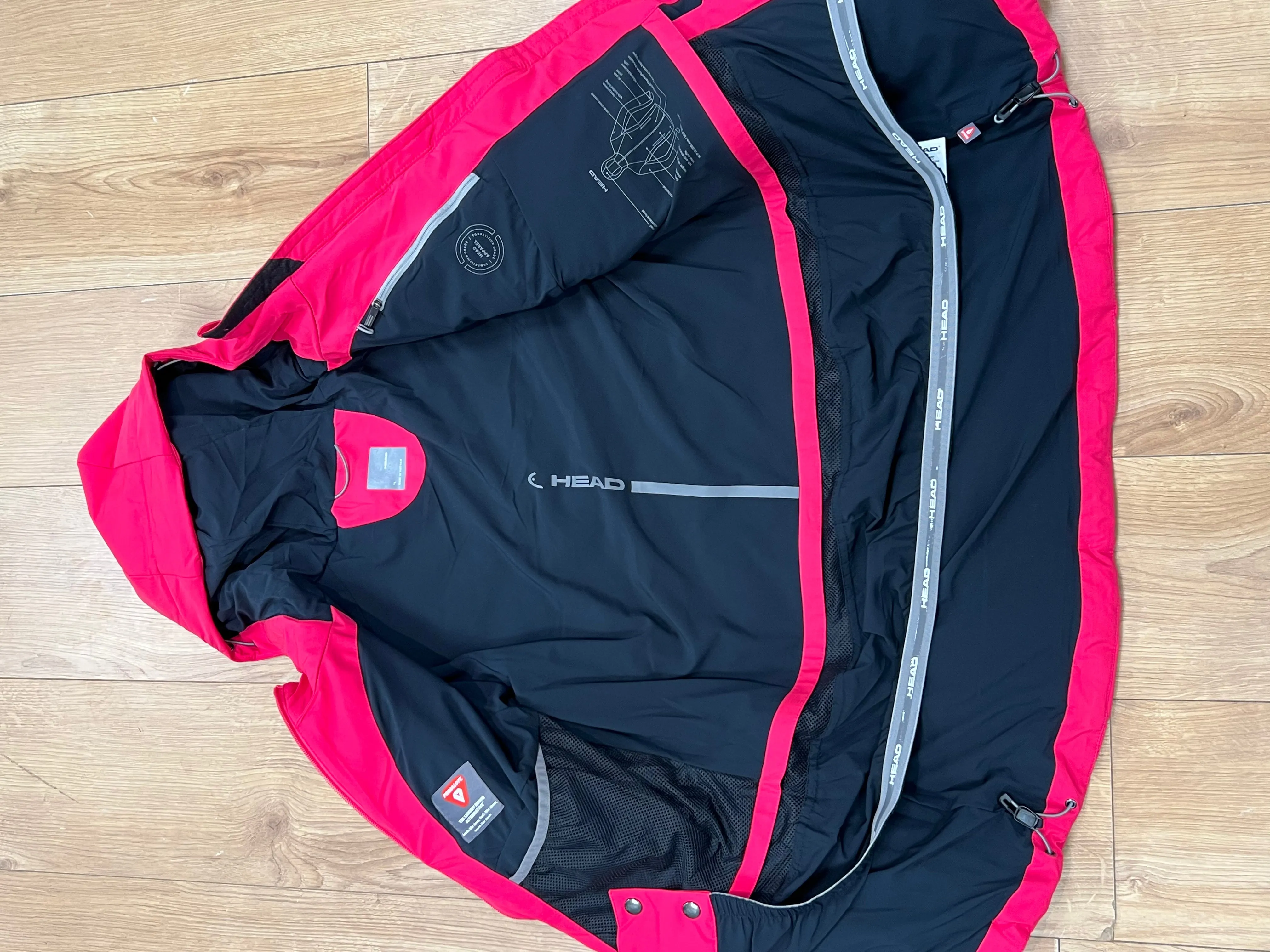 Pre Loved Head Sabrina Womens Ski Jacket- Pink