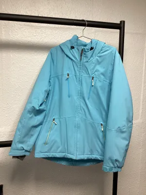 Pre-Loved Protest Kenzia Womens Snow Jacket (474) Satin Blue L (14): Grade B