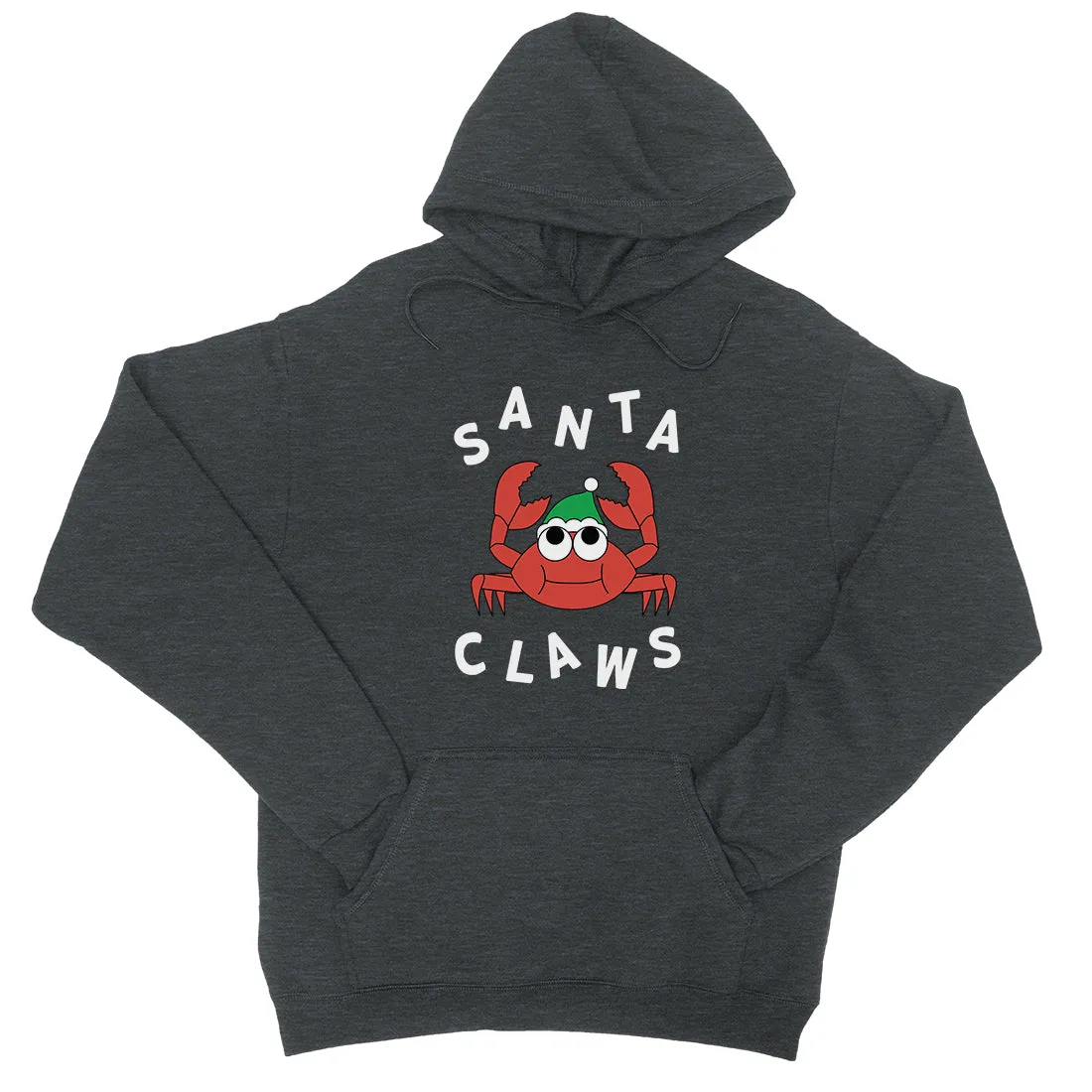 Santa Claws Crab Unisex Pullover Hoodie