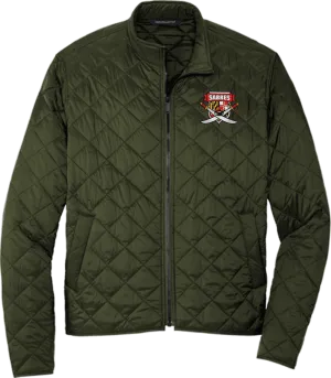 SOMD Sabres Mercer Mettle Quilted Full-Zip Jacket