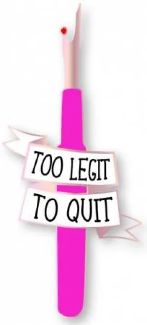 Too Legit To Quit Enamel Pin