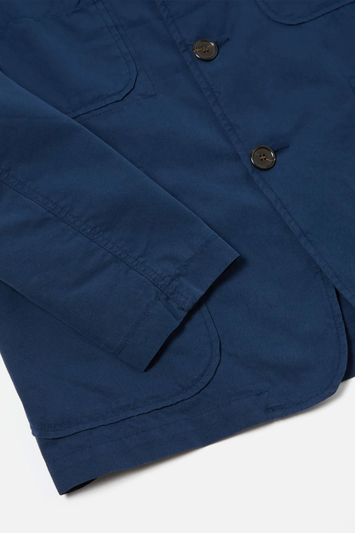 Universal Works - Five Pocket Jacket In Navy Summer Canvas