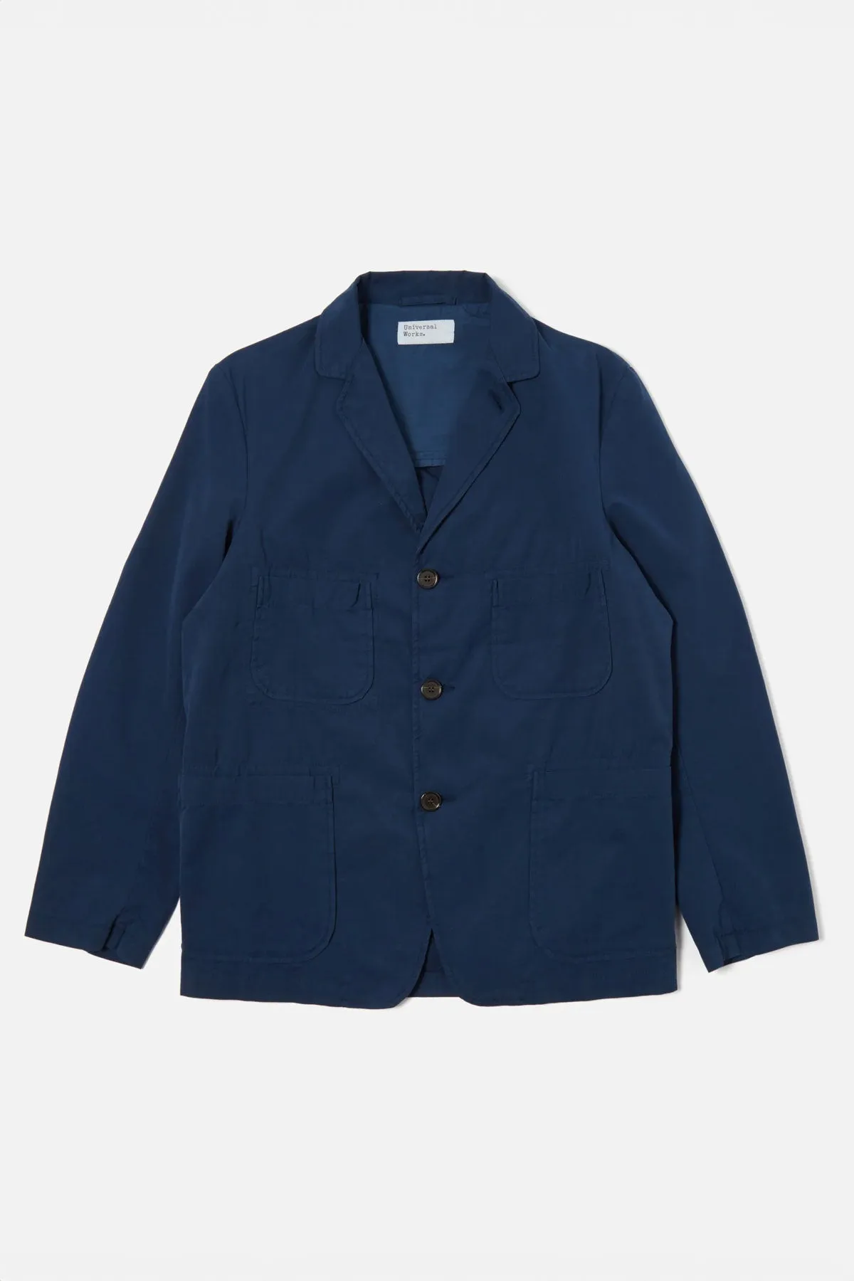 Universal Works - Five Pocket Jacket In Navy Summer Canvas