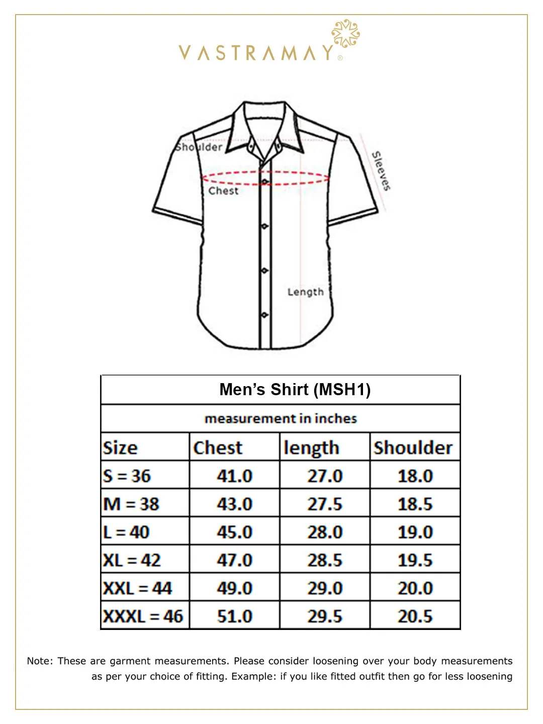 VASTRAMAY Men's Cream Silk Ethnic Shirt