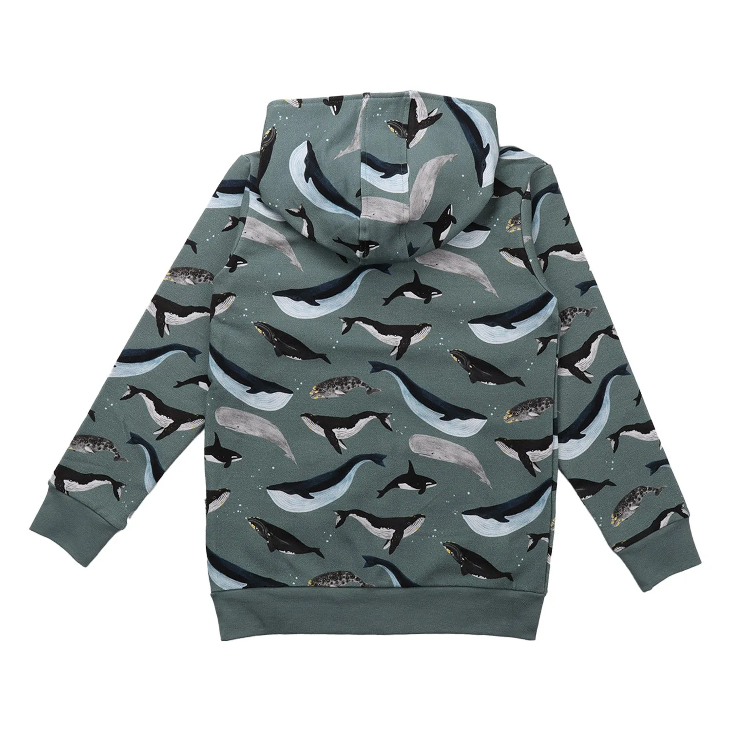 Walkiddy The Great Whales Zip Hoodie