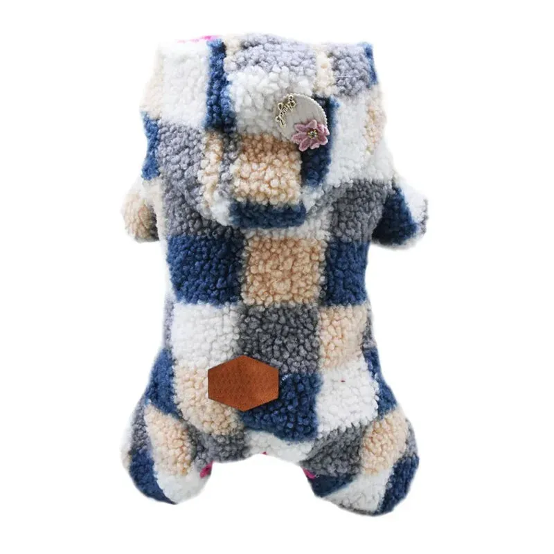 Winter Coat For Puppy Dog Jumpsuit Winter Dog Clothes Warm Thicken Coat Hoodies Clothing for Small Dogs Chihuahua Yorkies Schnauzer