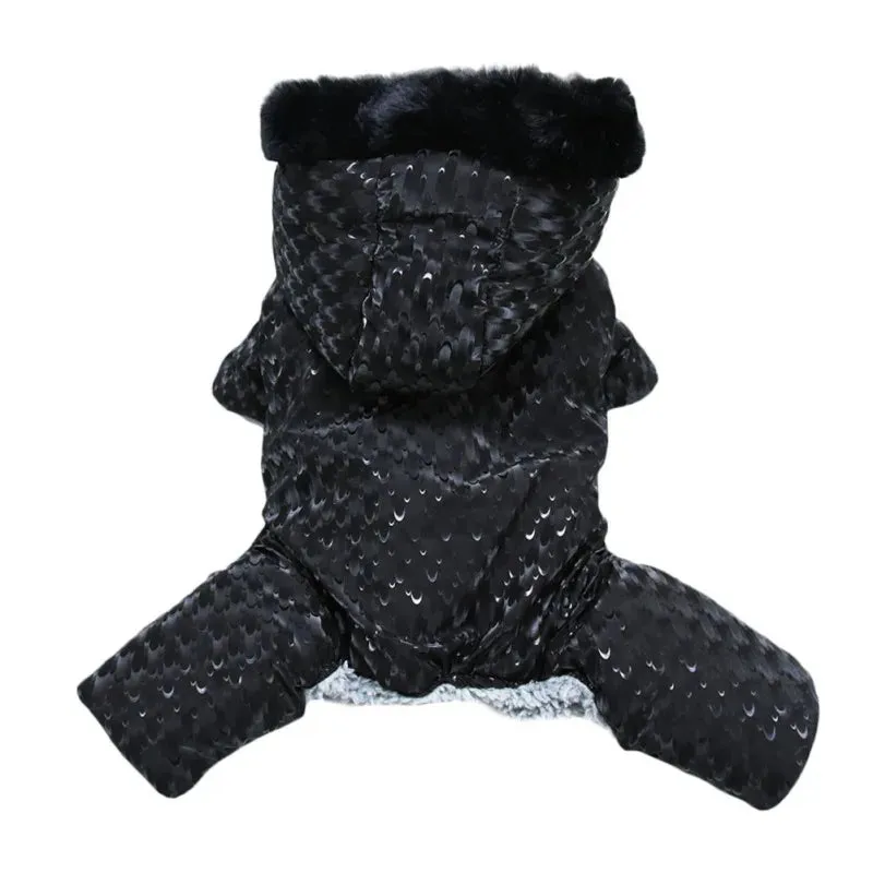 Winter Coat For Puppy Dog Jumpsuit Winter Dog Clothes Warm Thicken Coat Hoodies Clothing for Small Dogs Chihuahua Yorkies Schnauzer