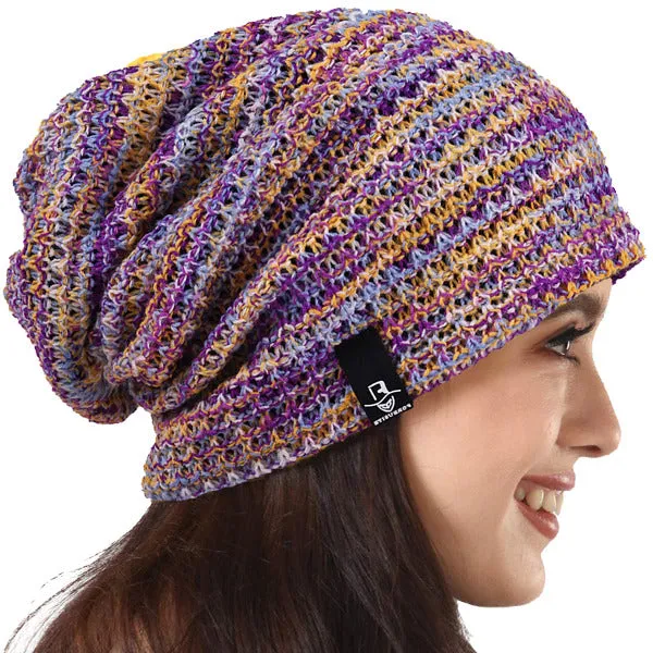 Women Knit Slouchy Beanie Hat for Winter Summer