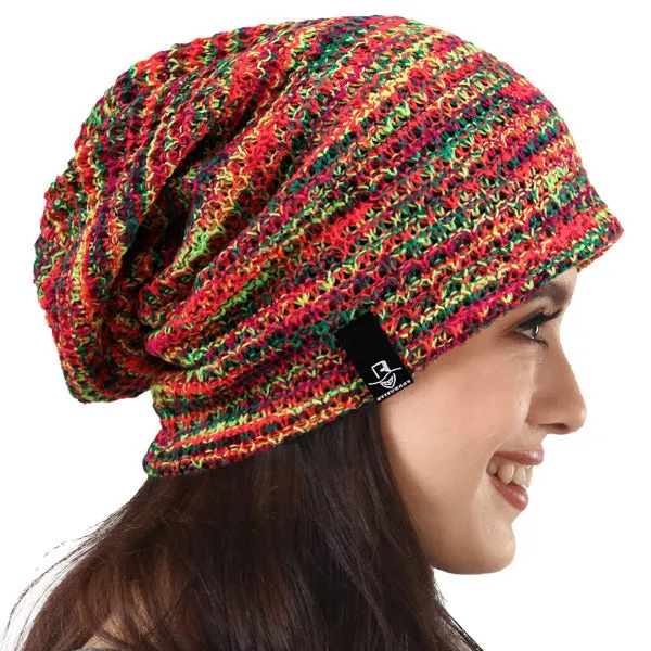 Women Knit Slouchy Beanie Hat for Winter Summer