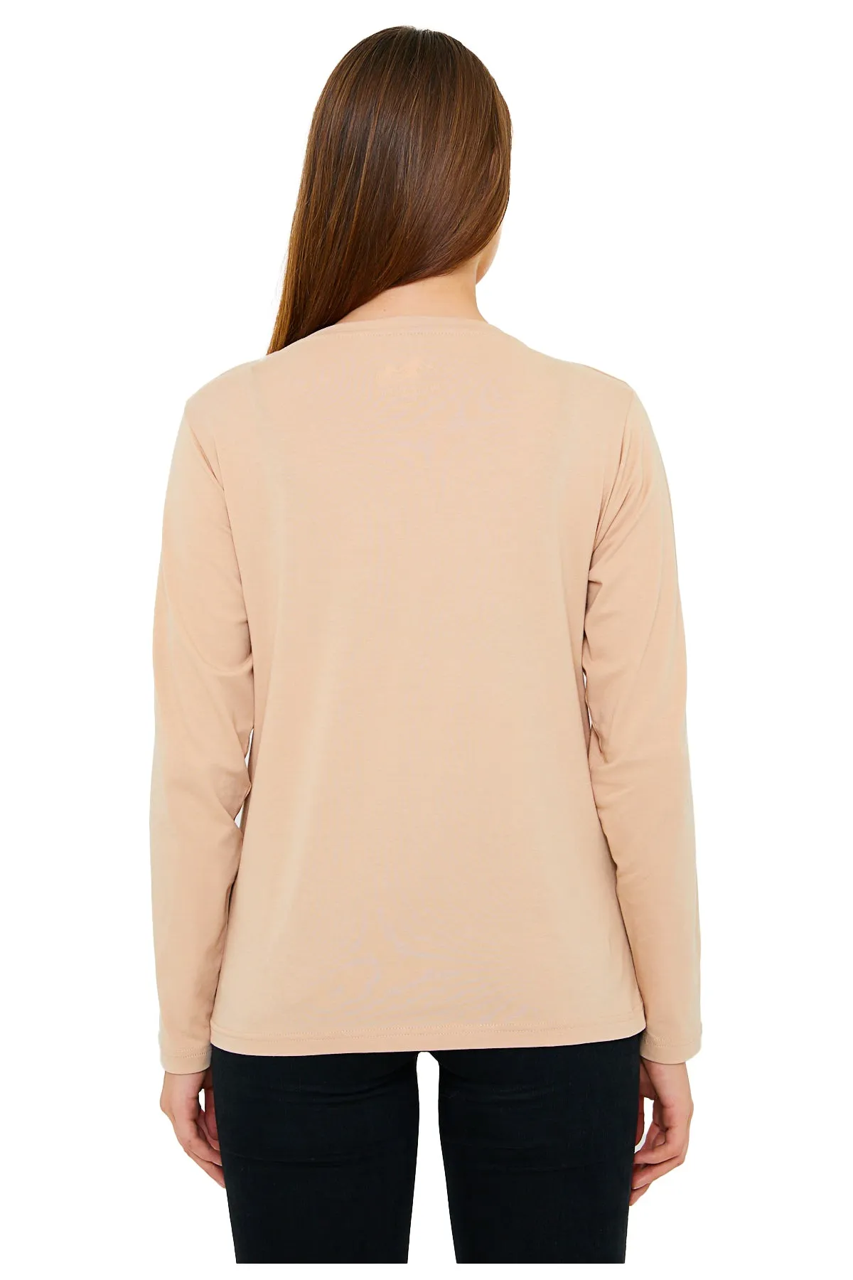 Women's V-Neck Long Sleeve T-Shirts