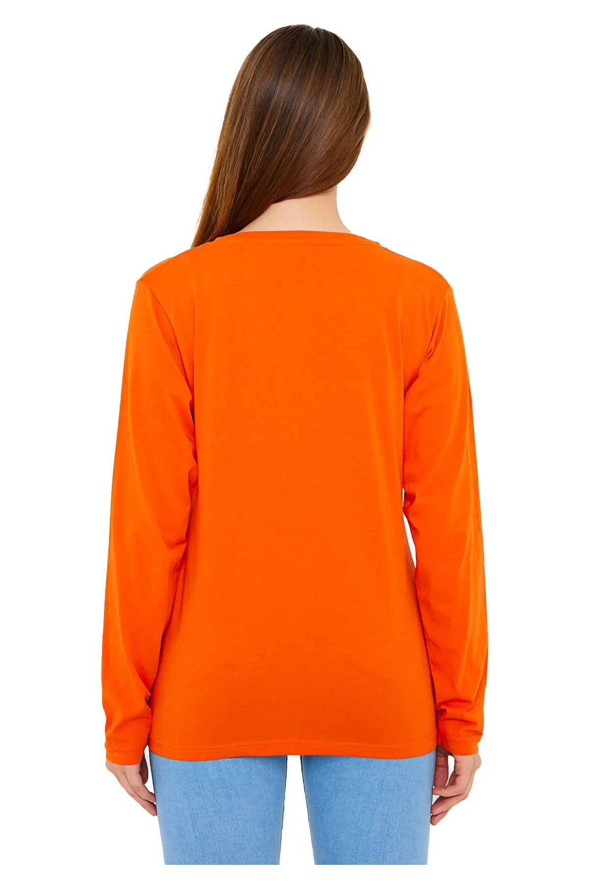 Women's V-Neck Long Sleeve T-Shirts