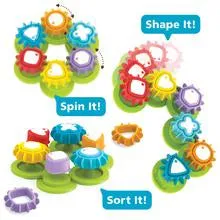 Yookido: Shape N’ Spin Gear Sorter