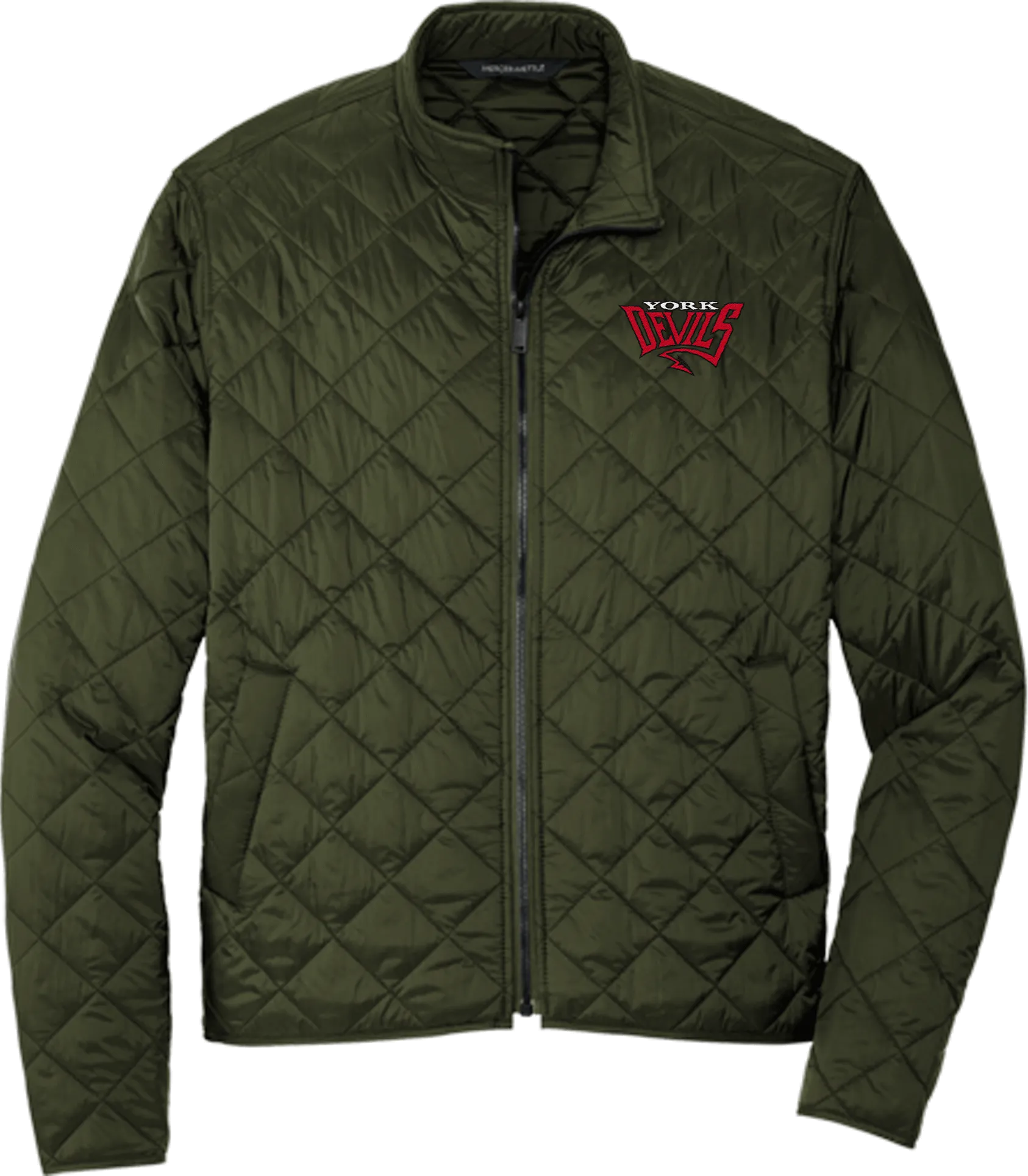 York Devils Mercer Mettle Quilted Full-Zip Jacket