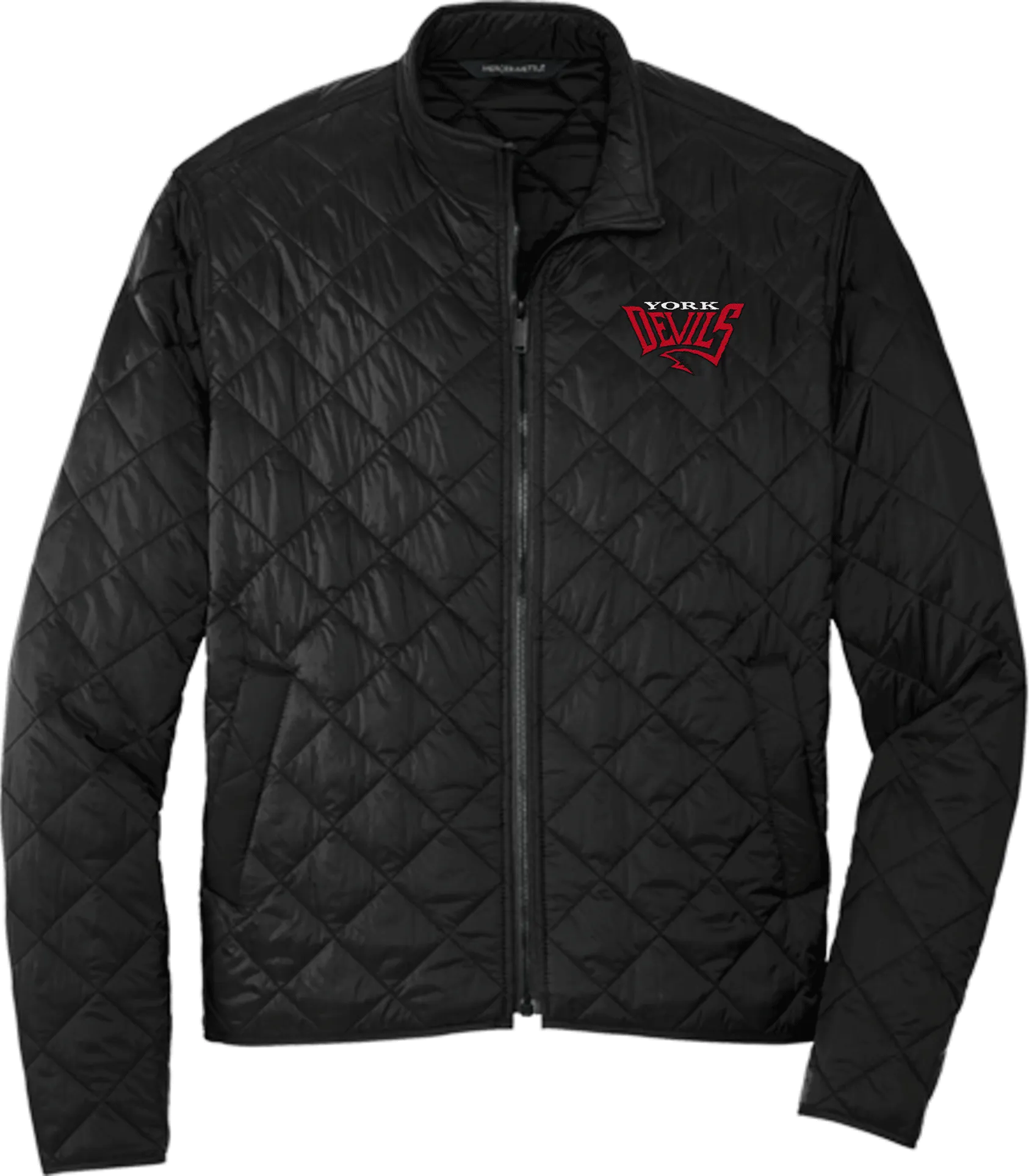 York Devils Mercer Mettle Quilted Full-Zip Jacket